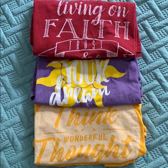 Disney Tops - Disney T Shirt Pixie Dust Bundle
